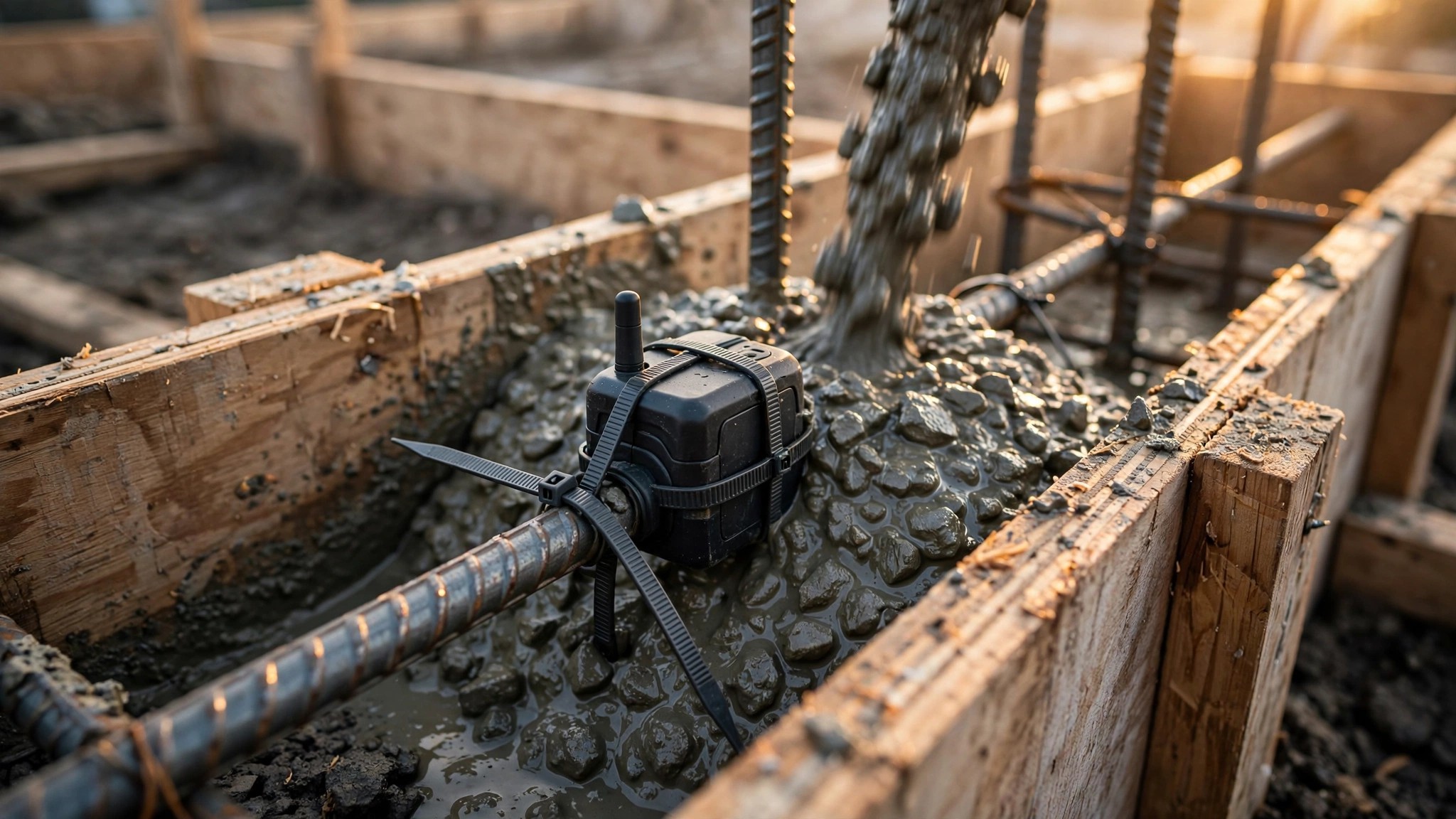 Your Concrete Was Tested in a Lab 12 Miles Away. The Sensor Inside It Knew the Answer in 72 Hours.