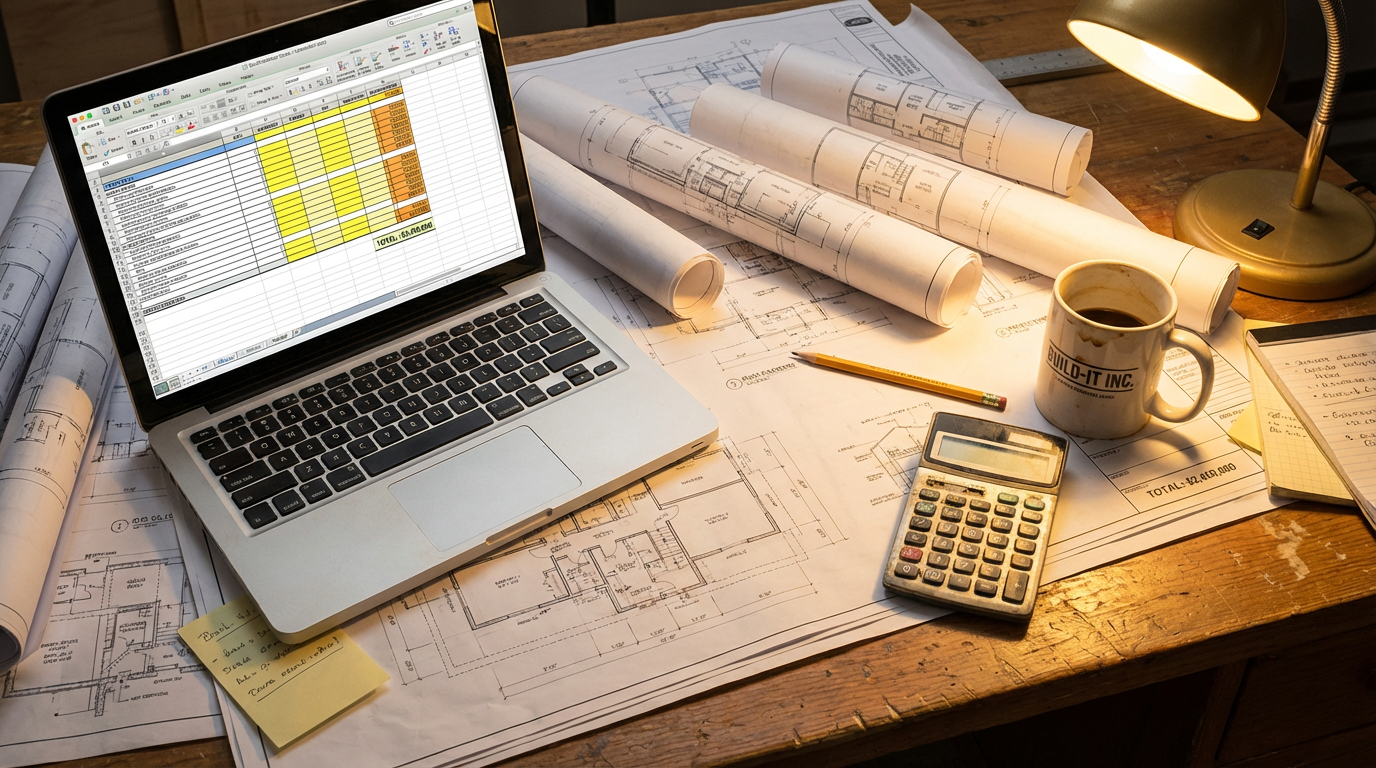 Your Contractor's Estimate Is Wrong. It's Always Wrong. AI Might Be Wrong Differently.