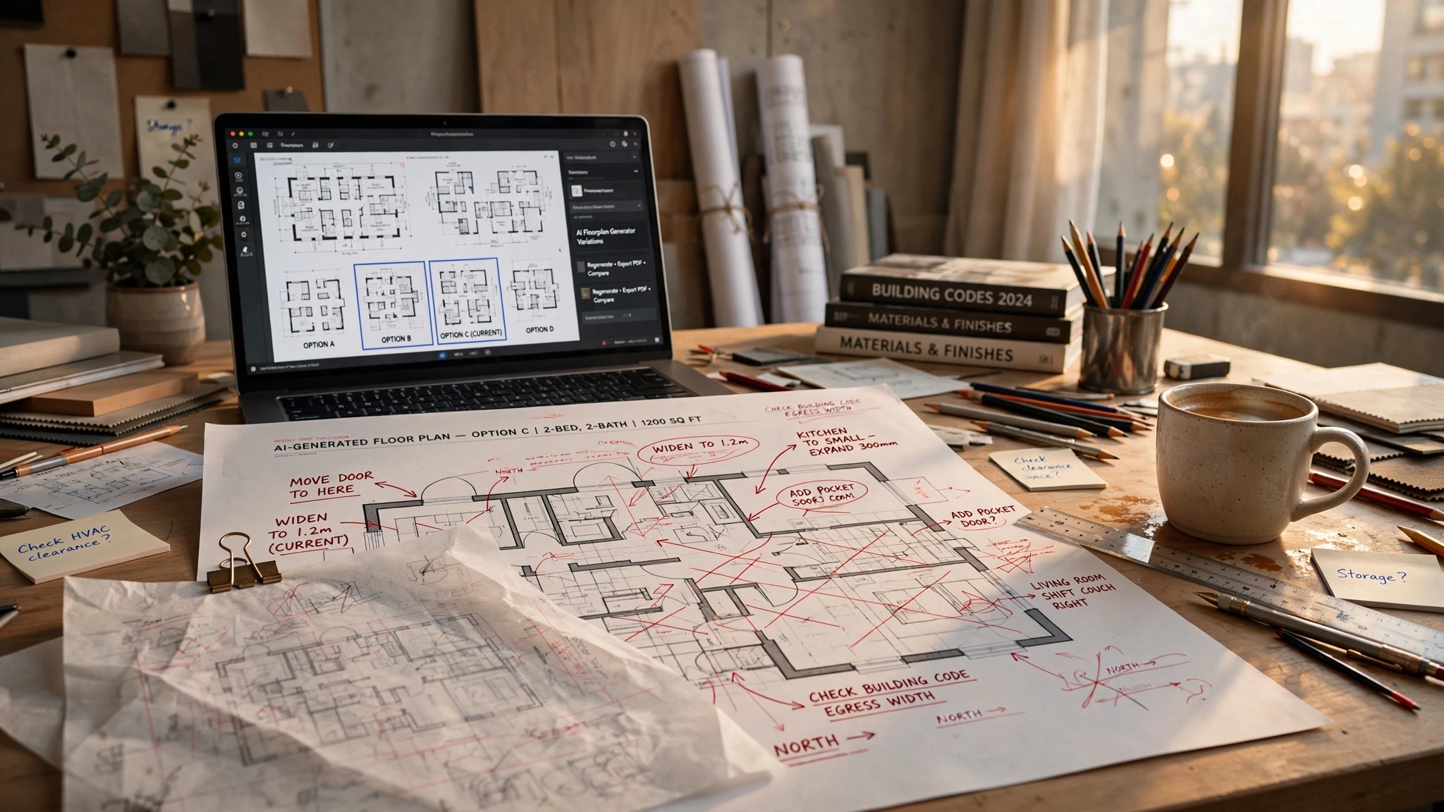 The AI Drew 10 Floor Plans in 90 Seconds. Every One Put the Laundry Next to the Master Bedroom's Quiet Wall.