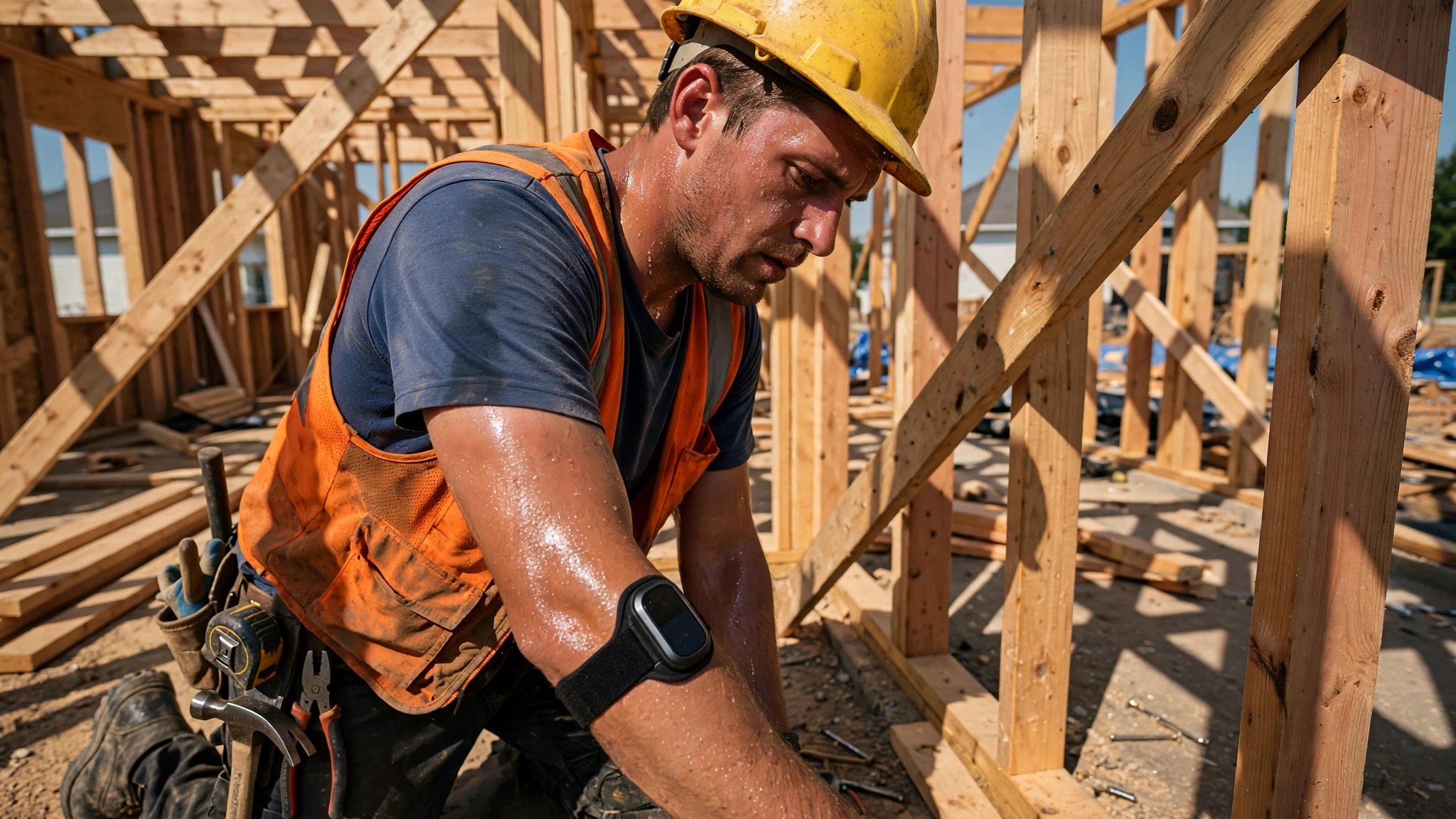 Your Foreman Asks If You're Okay. The Armband Already Knows You're Not.