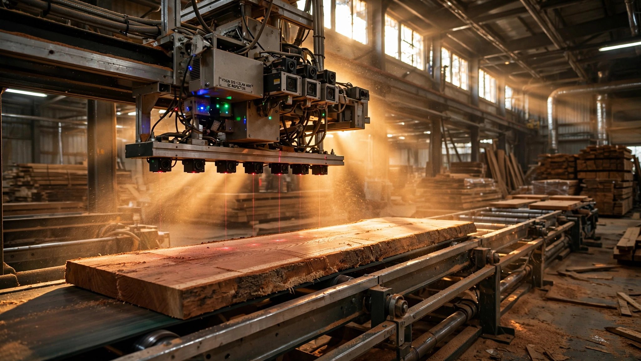 A Camera on the Sort Line Just Outgraded Your Best Lumber Inspector. By 31 Percent.