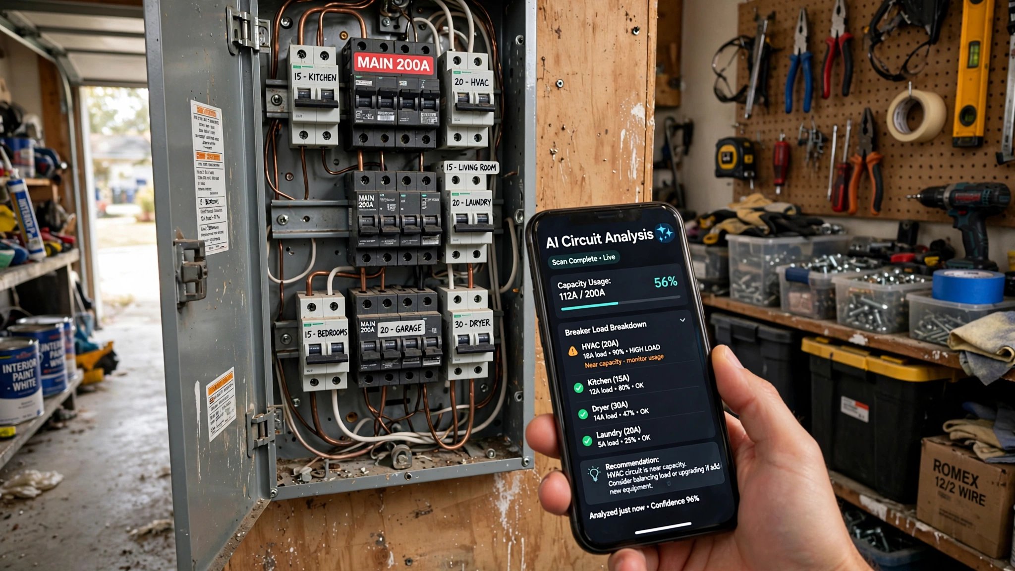 Your Electrician Quoted $5,000 for a Panel Upgrade. An AI That Looked at One Photo Says You Don't Need It.