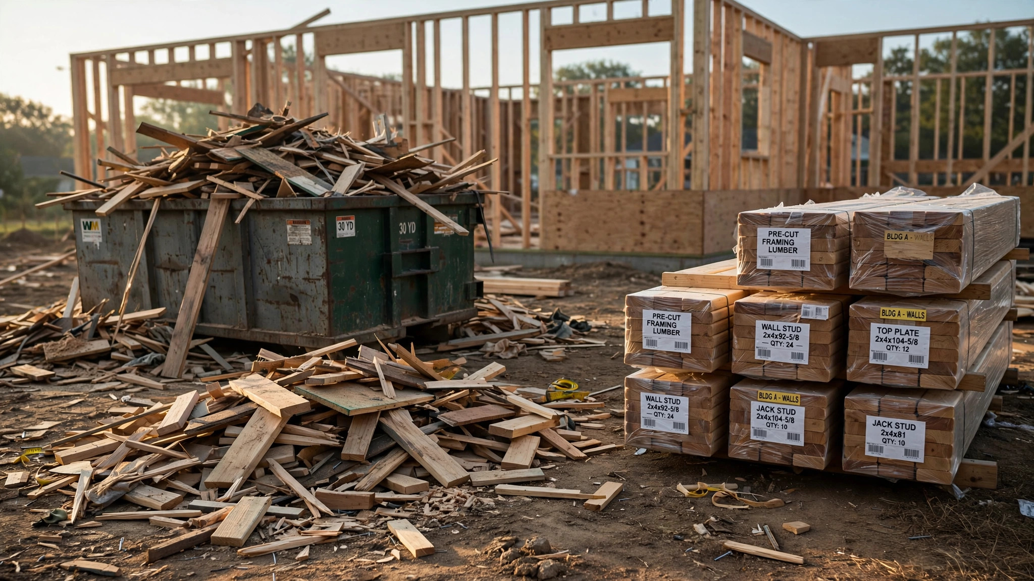 Every New Home Throws Away 3,000 Pounds of Wood. The Software to Cut That in Half Already Exists.