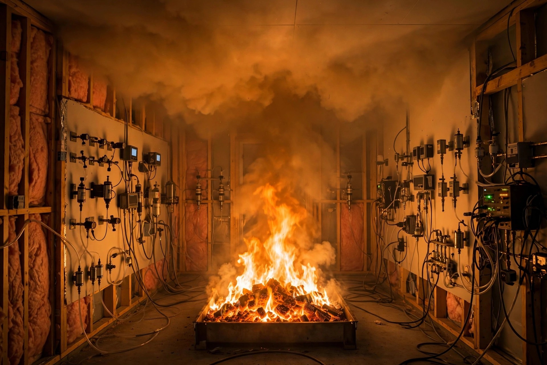 Your Energy Code Demands an Airtight House. Your Fire Code Assumes a Drafty One. A Waterloo Lab Burned Fifteen Homes to Measure What Falls Through the Gap.