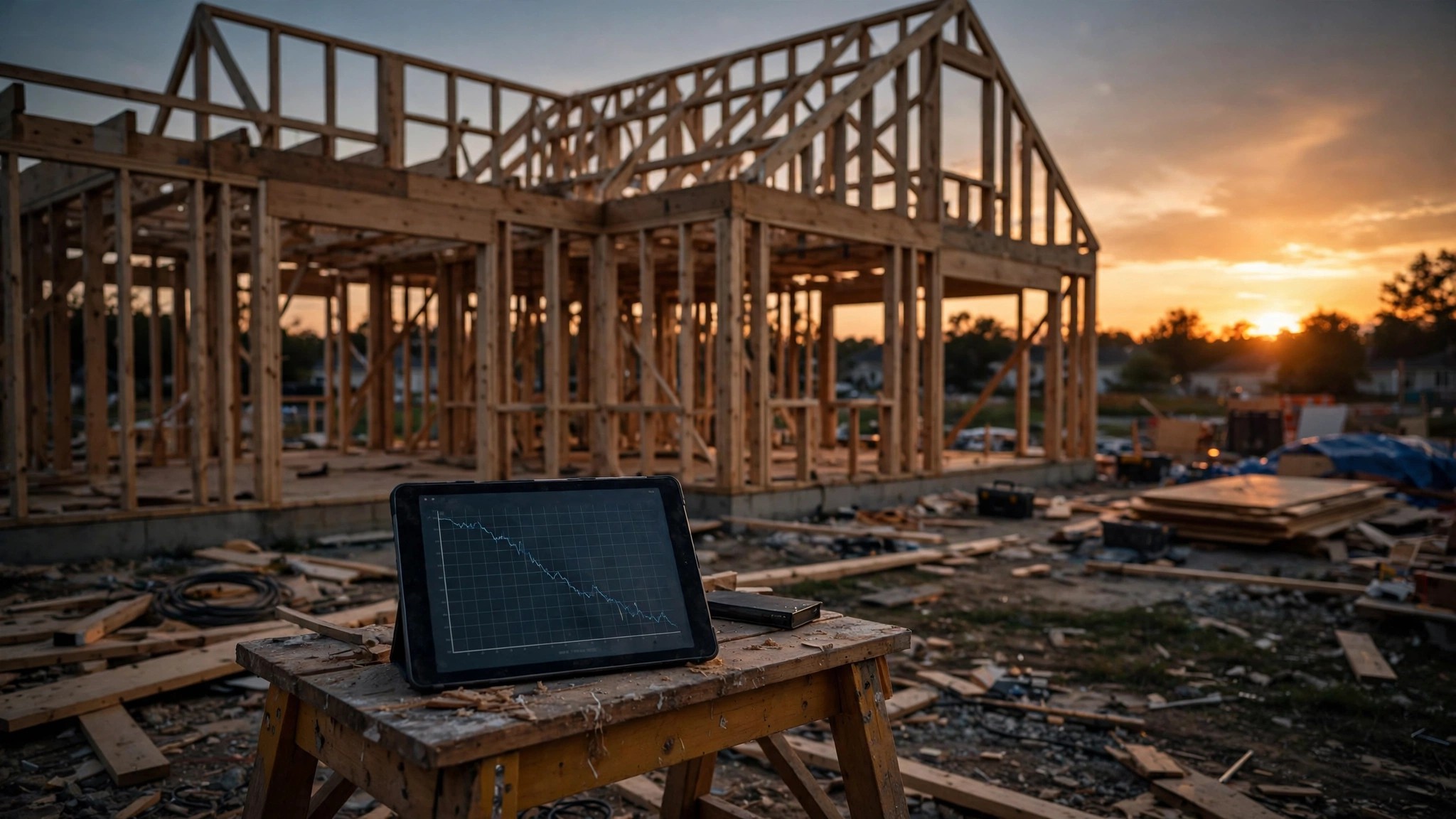 Builder Confidence Has Been Below 40 for 15 Months. Their AI Budget Was the First Thing Cut.