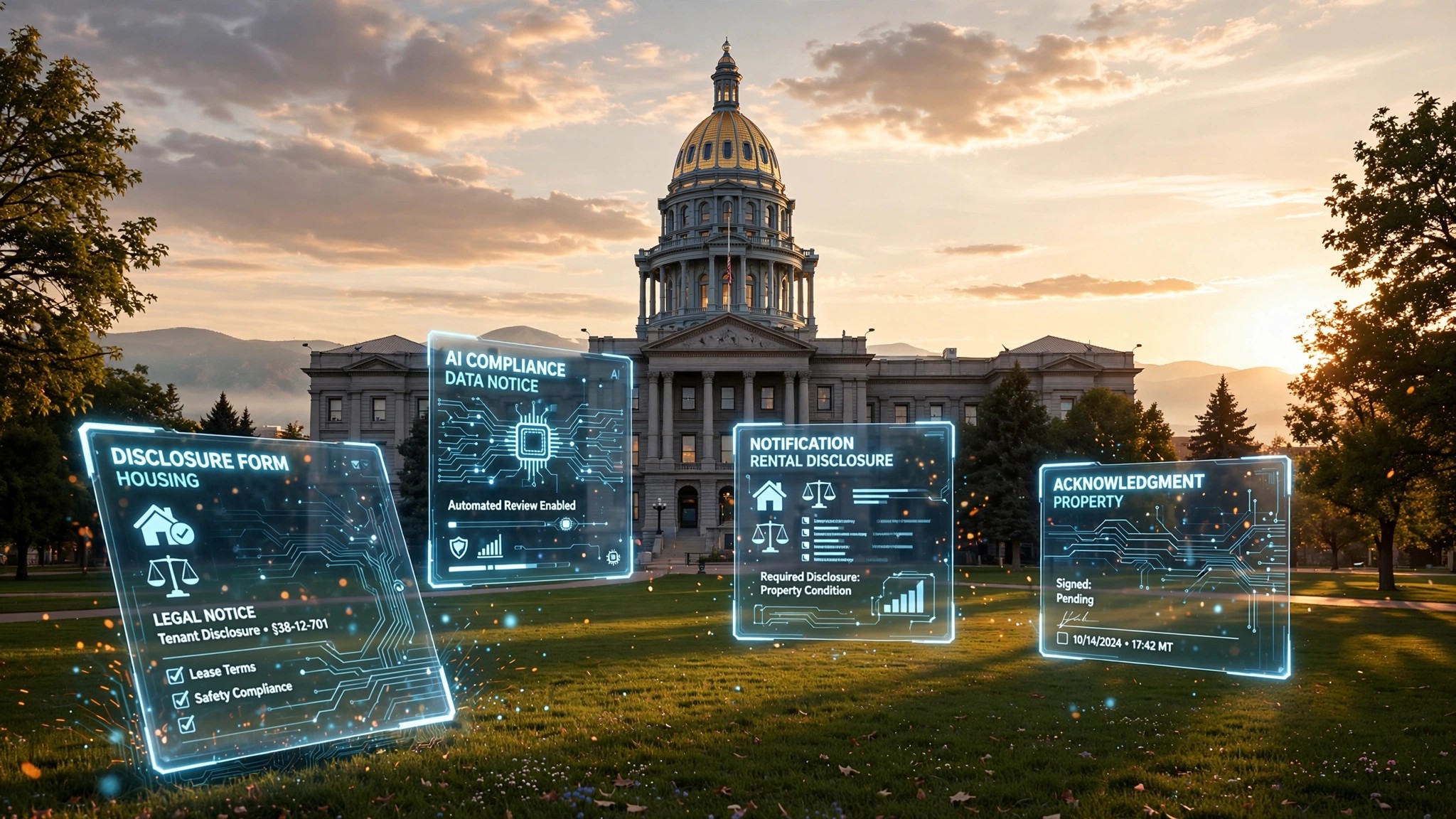 Colorado Just Passed the First Law Requiring Your Mortgage Lender to Tell You When AI Said No. Nobody in Construction Noticed.