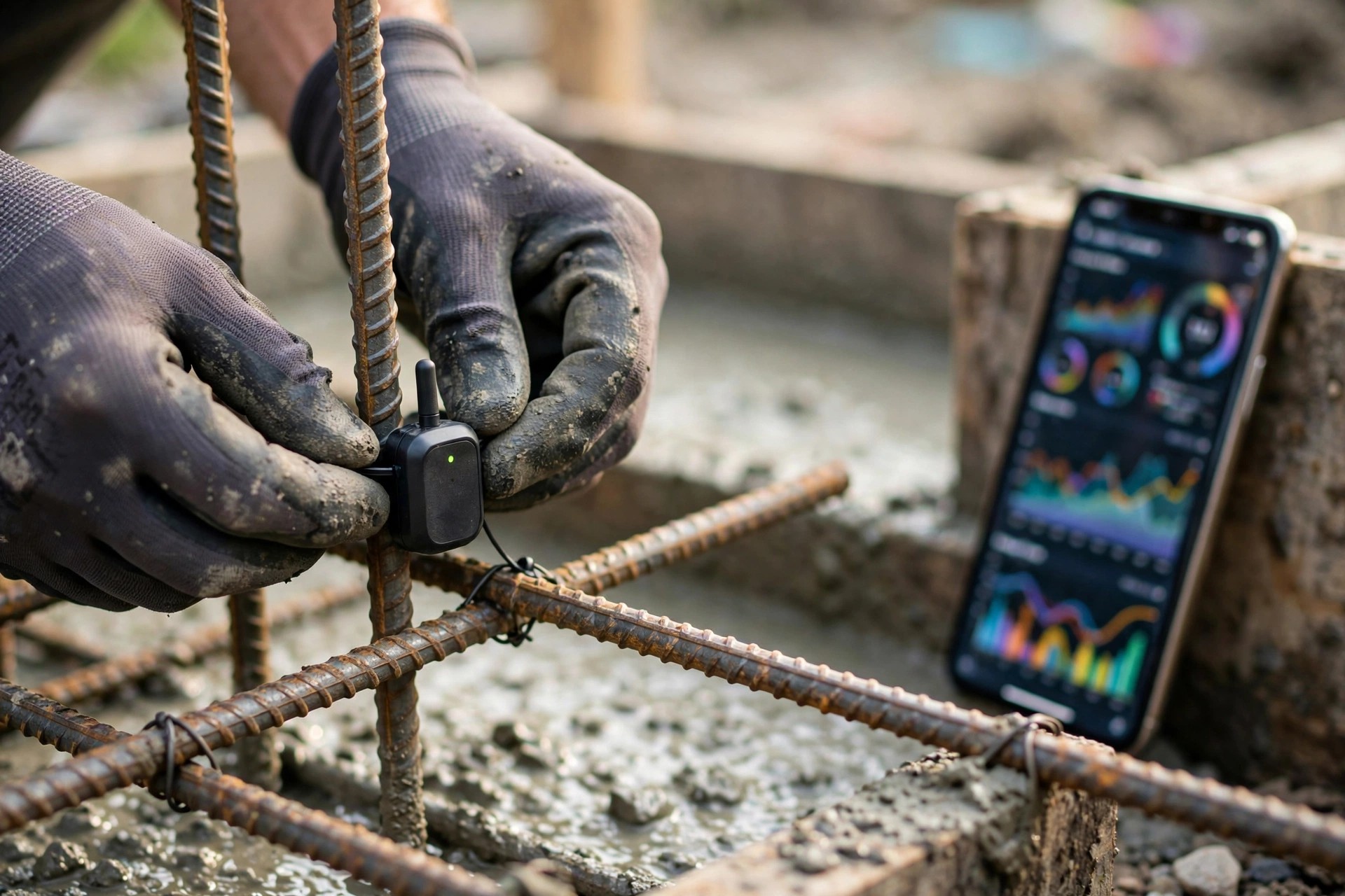 A $135 Sensor Predicts Your Foundation's Strength While It Cures. Your Builder Waits 28 Days and Hopes.