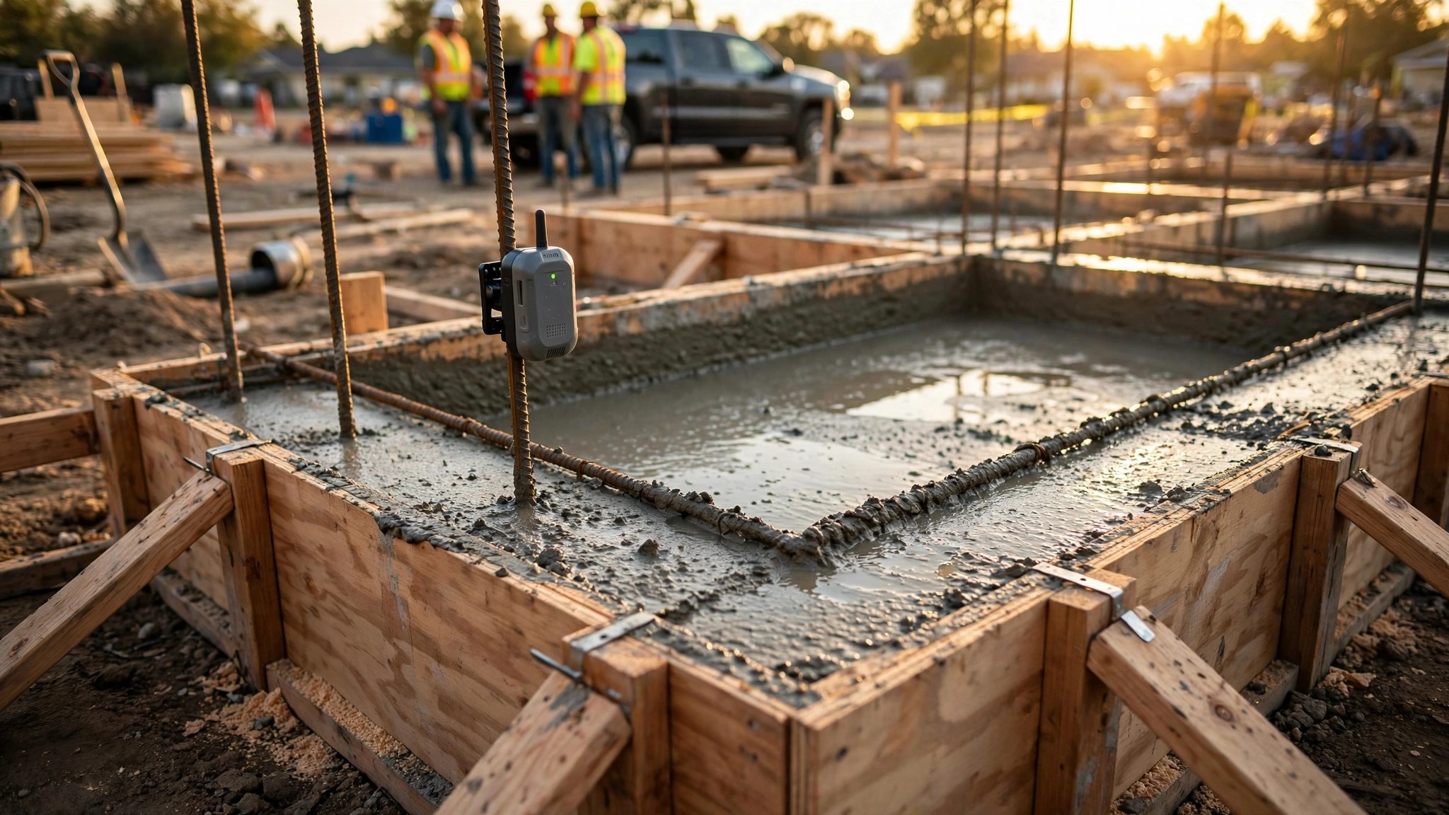 Your Concrete Hit Design Strength on Tuesday. You Stripped the Forms on Friday. A $150 Sensor Knew the Whole Time.
