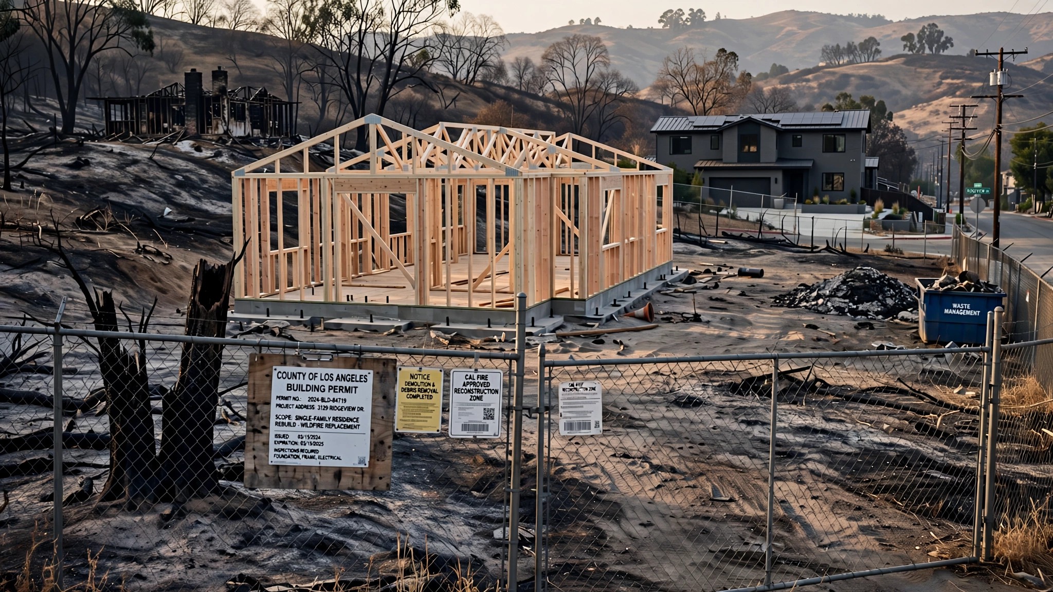Wildfire-Proof Materials Added $13,000 to Your Rebuild. The Labor Shortage Added $300,000.