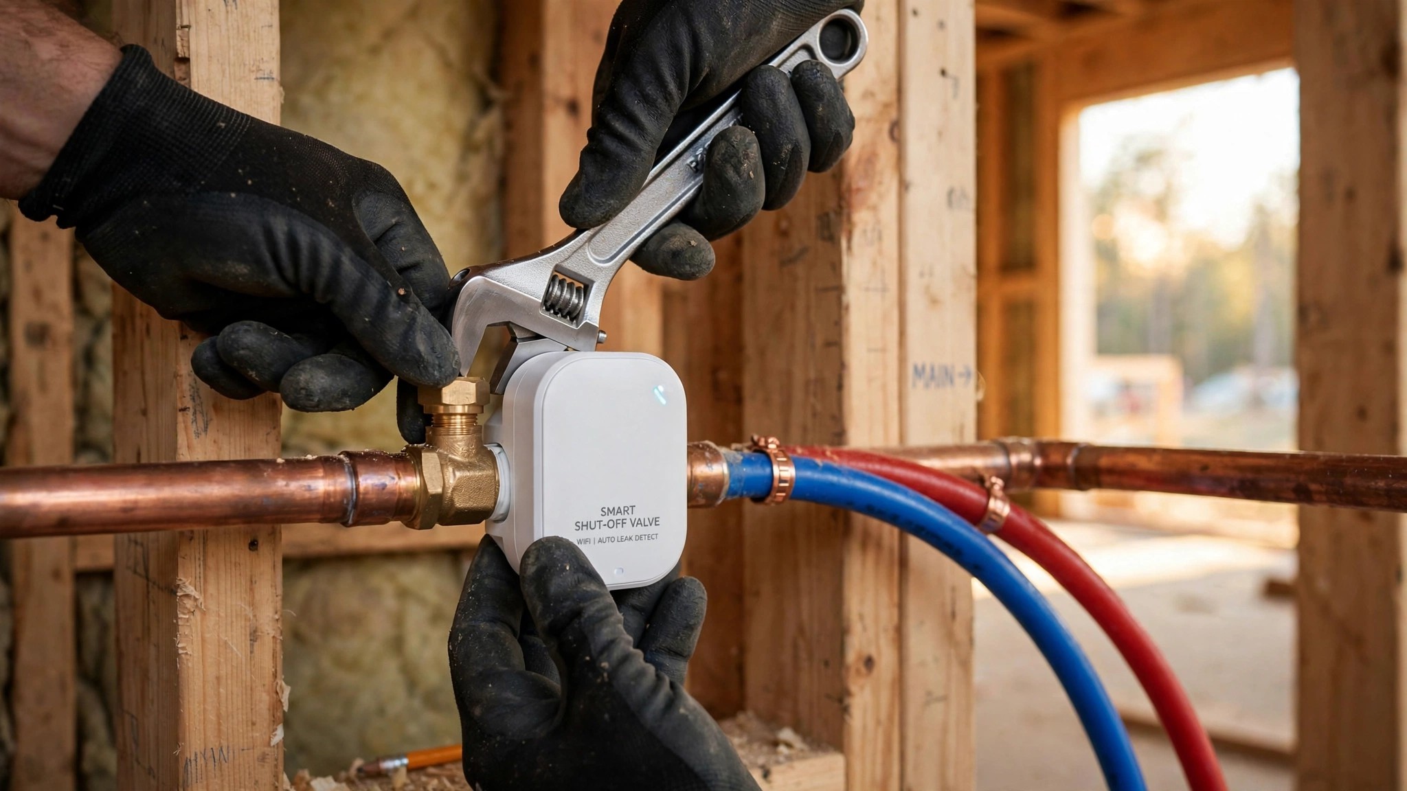 A $550 Valve Cuts Water Damage Claims 73%. Your Builder Didn't Install One.